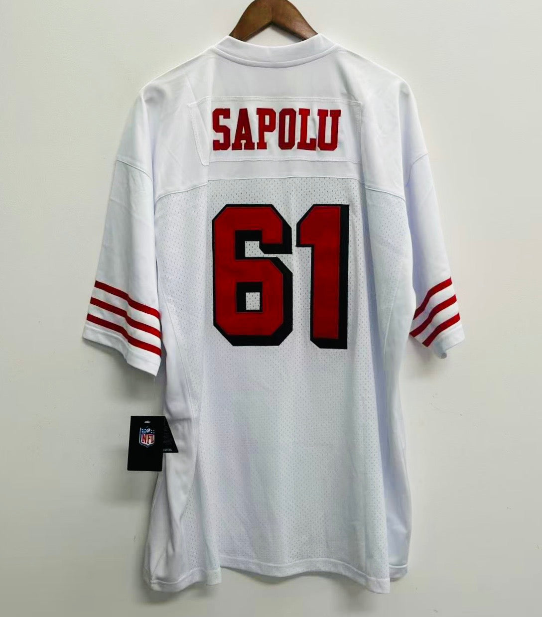 Jesse Sapolu 1994 San Francisco 49ers Jersey Mitchell & product image 1
