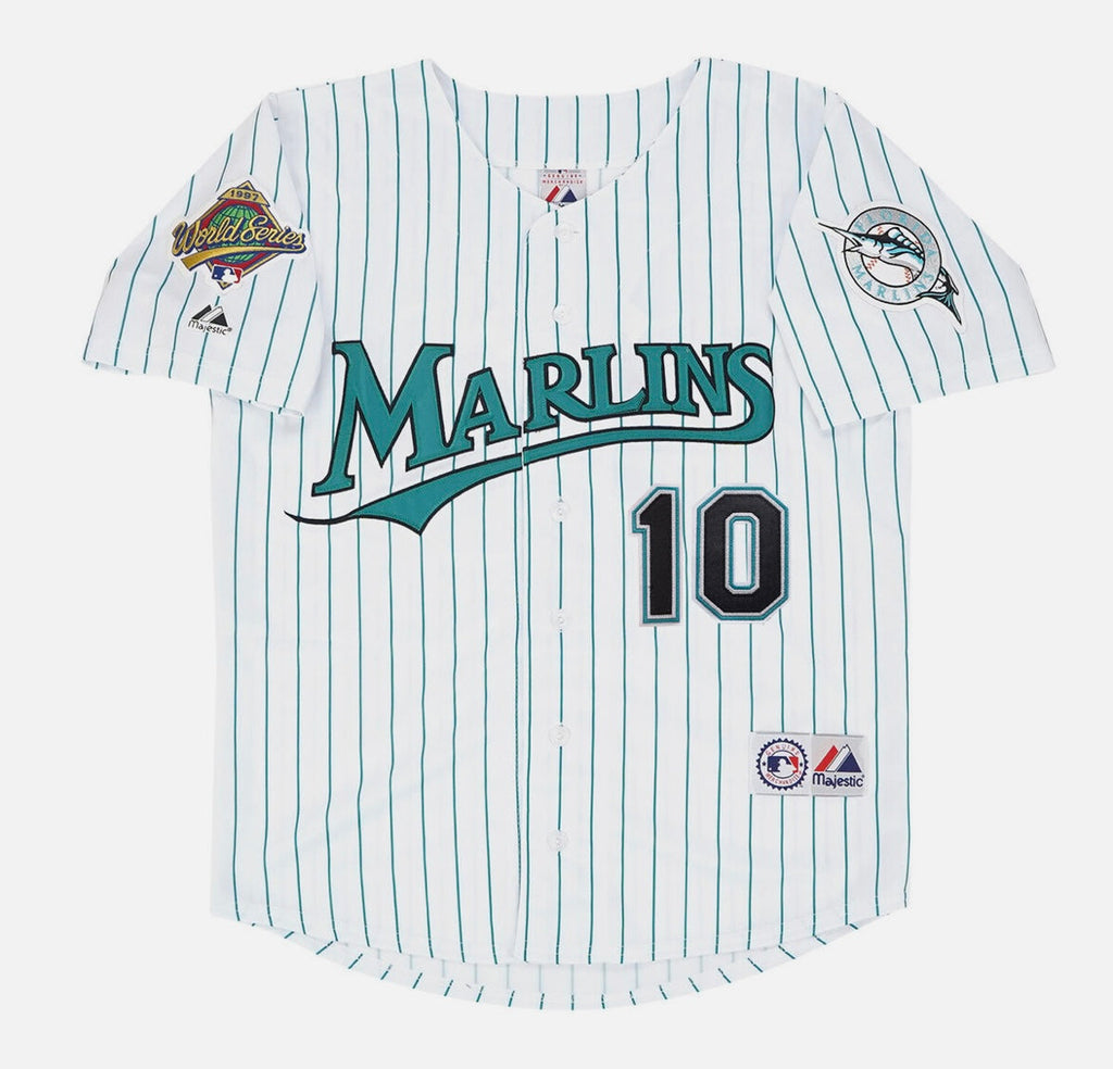 Gary Sheffield Florida Marlins 1997 Official MLB Jersey product image 2