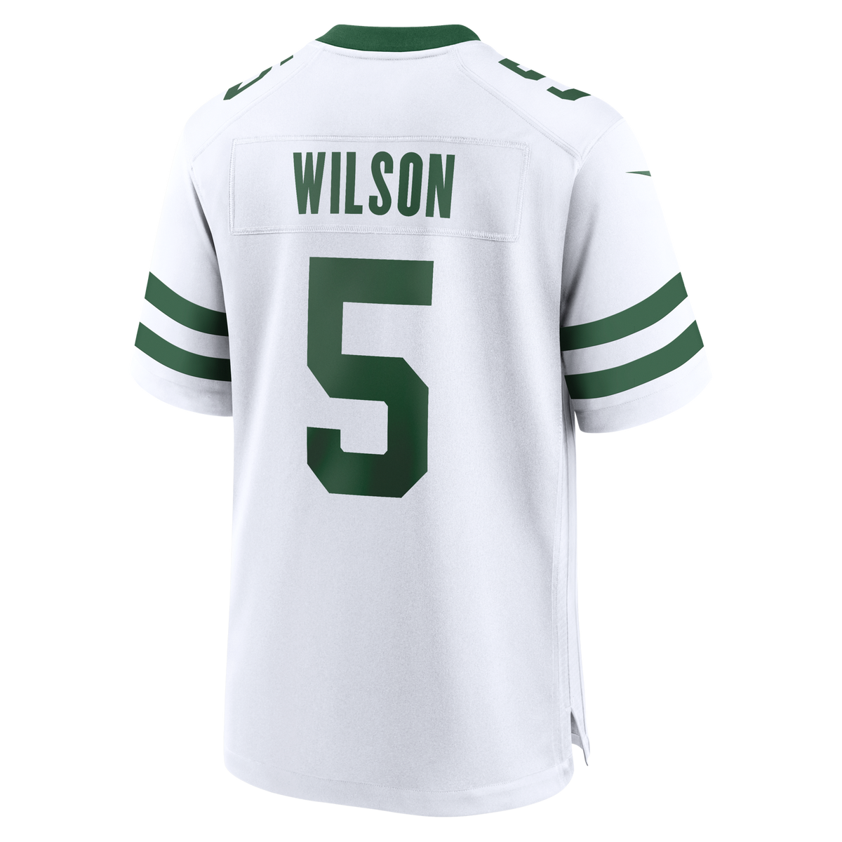 New York Jets Garrett Wilson Legacy White Game Jersey product image 3, provided for visual reference and product detail