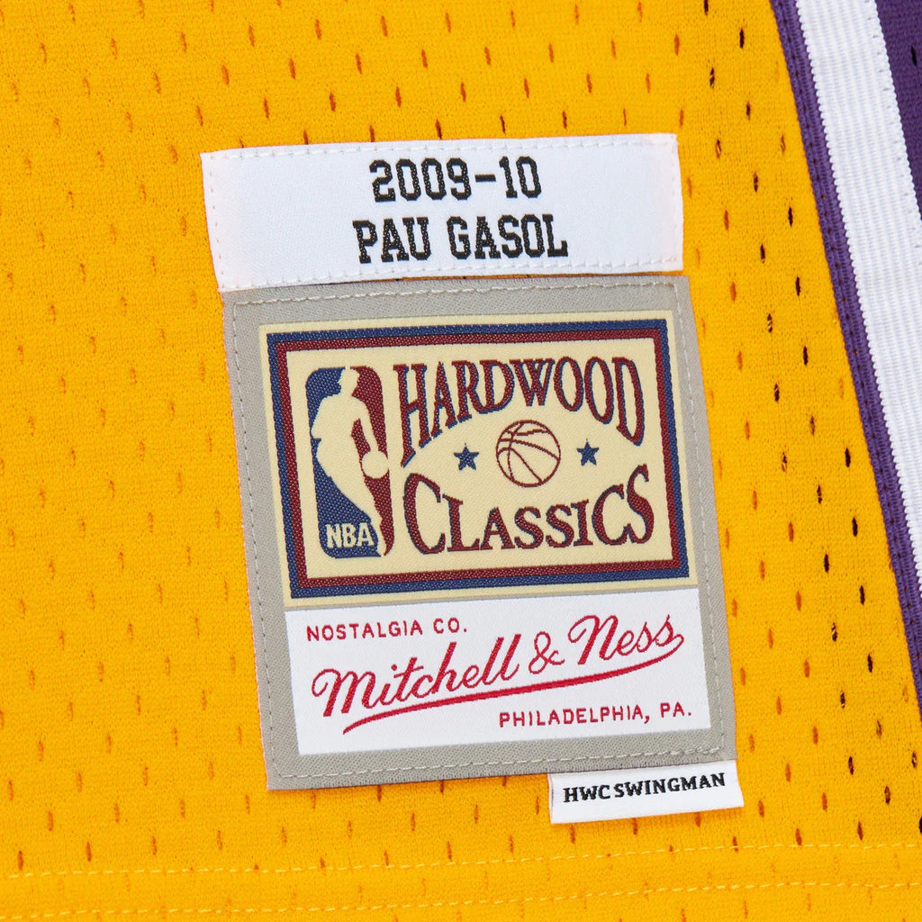 Pau Gasol Los Angeles Lakers 2009 - 2010 Official NBA product image 3