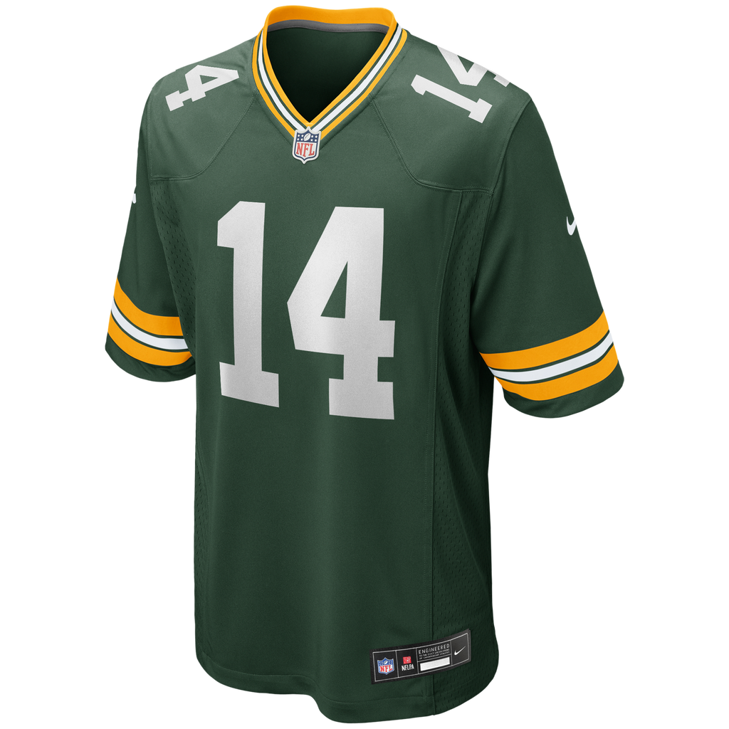 Green Bay Packers Don Hutson Green Game Retired Player Jersey product image 2, provided for visual reference and product