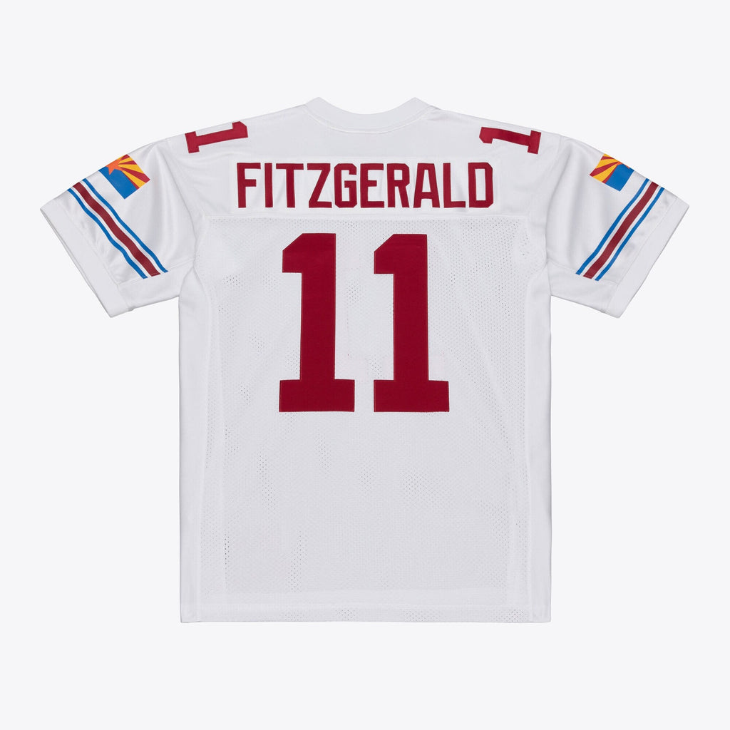 Arizona Cardinals Larry Fitzgerald White 2004 Authentic Throwback Jersey product image 3, provided for visual reference and