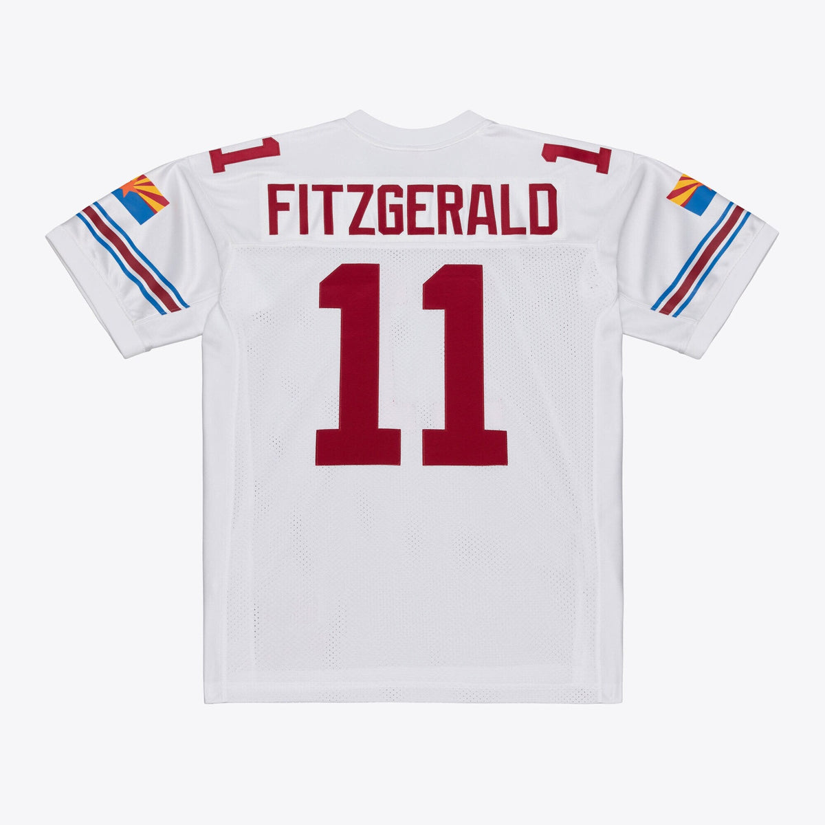 Arizona Cardinals Larry Fitzgerald White 2004 Authentic Throwback Jersey product image 3, provided for visual reference and