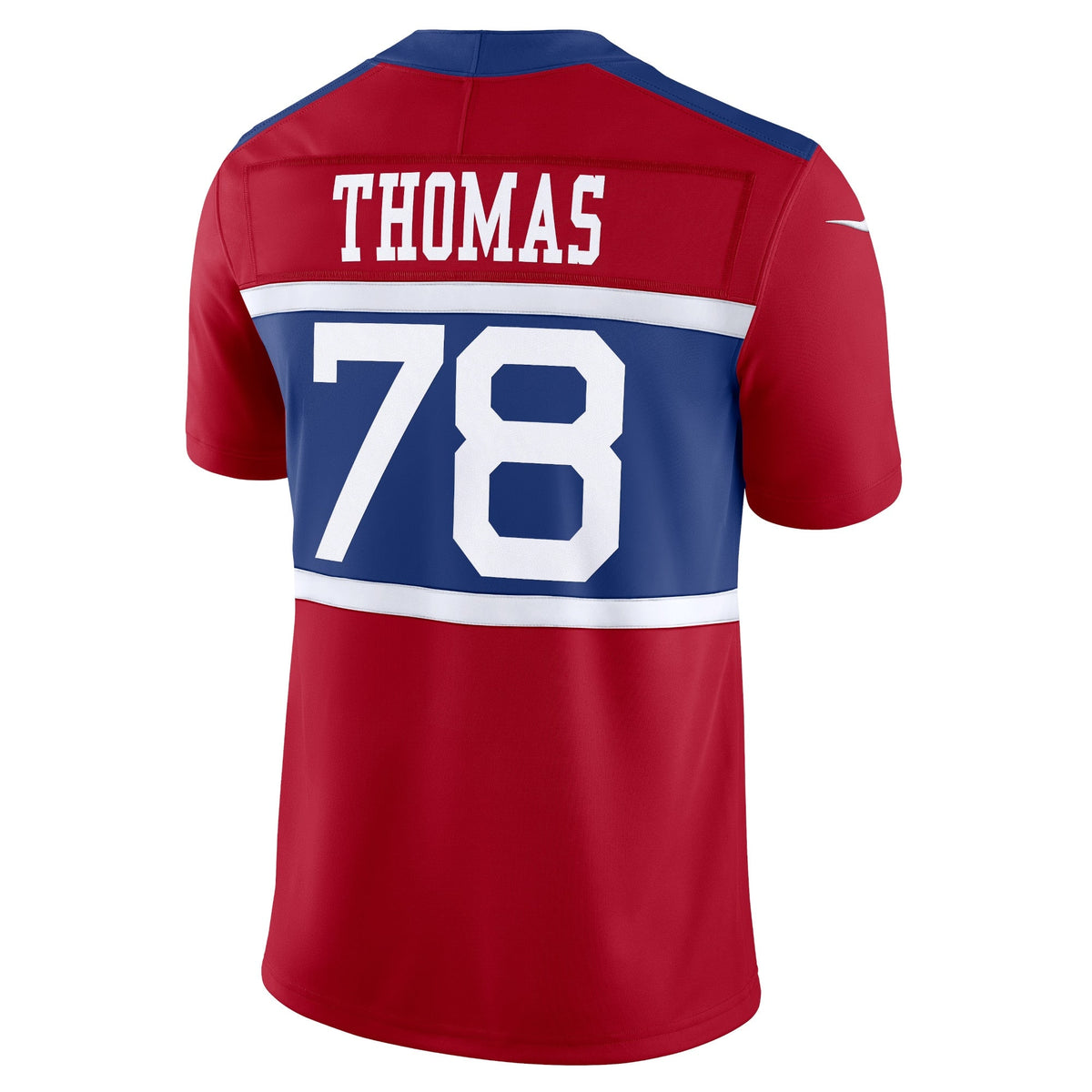 New York Giants Andrew Thomas Century Red Alternate Vapor F.U.S.E. Limited Jersey product image 4, provided for visual