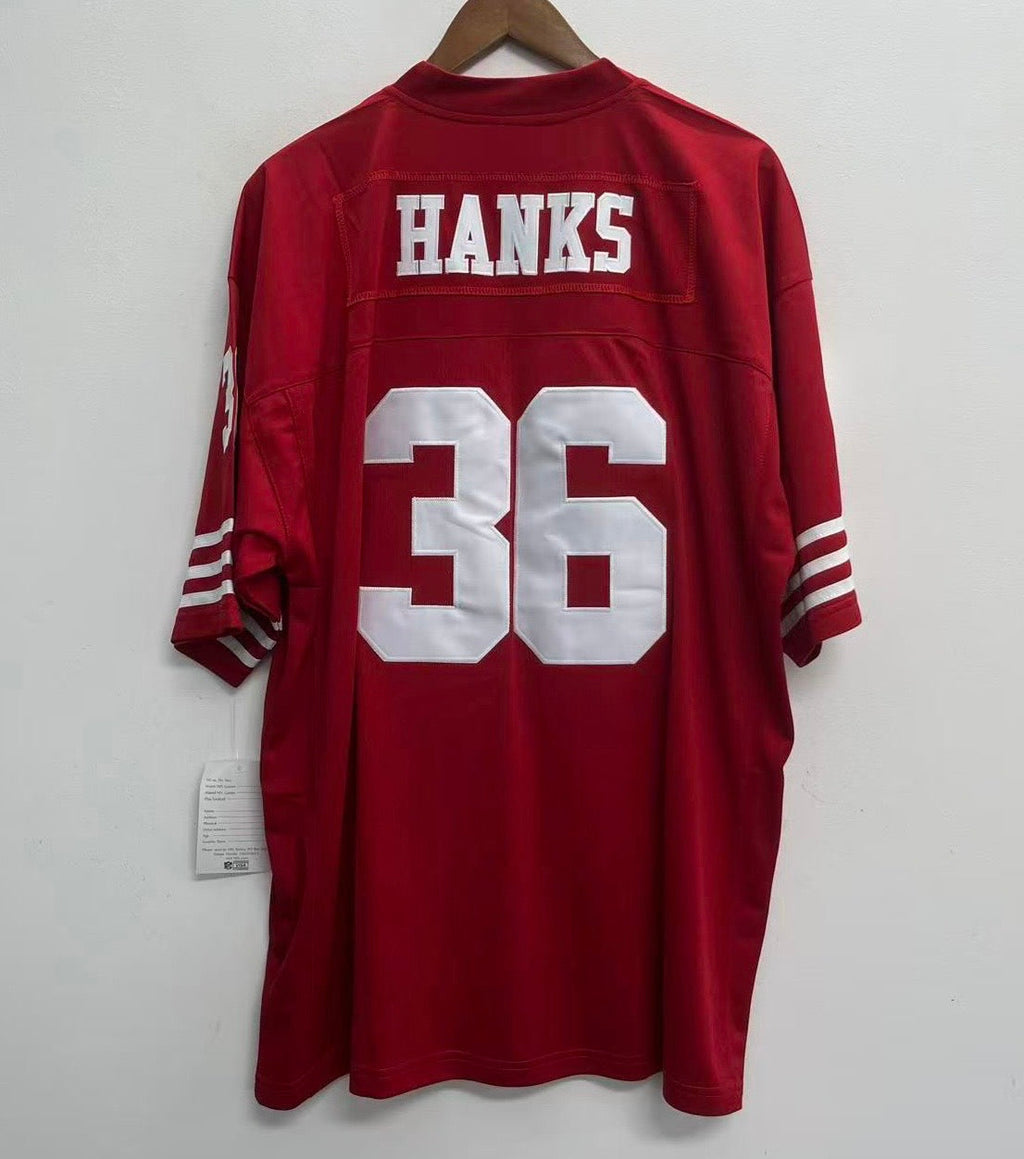 Merton Hanks San Francisco 49ers Official NFL Mitchell & product image 1