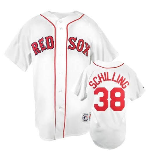 Curt Schilling Boston Red Sox Official MLB Majestic Jersey product image 1