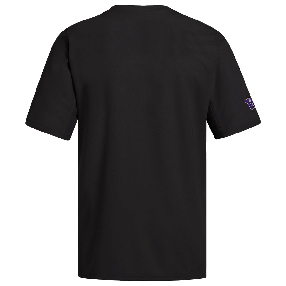 Washington Huskies Replica Baseball Jersey - Black product image 4, provided for visual reference and product detail review