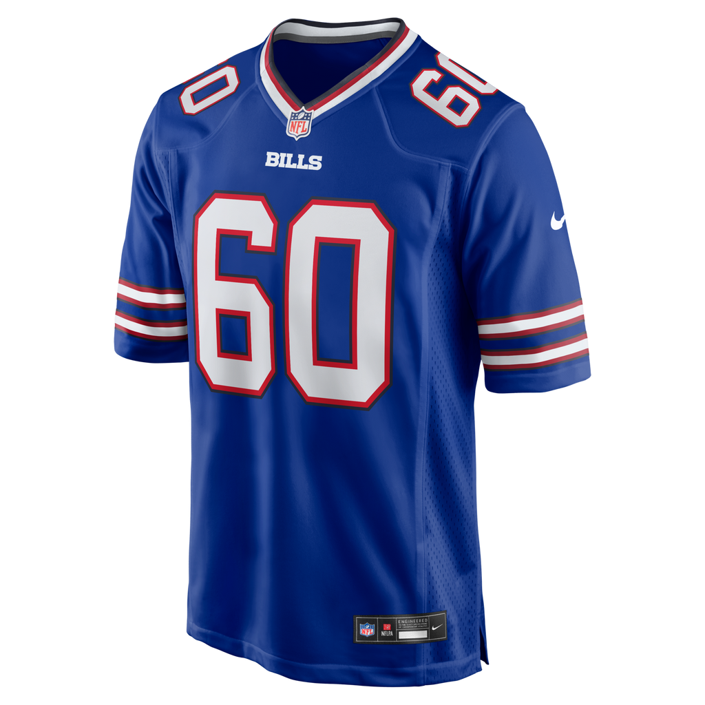 Buffalo Bills Ar'maj Reed-Adams Royal Team Game Jersey product image 2, provided for visual reference and product detail