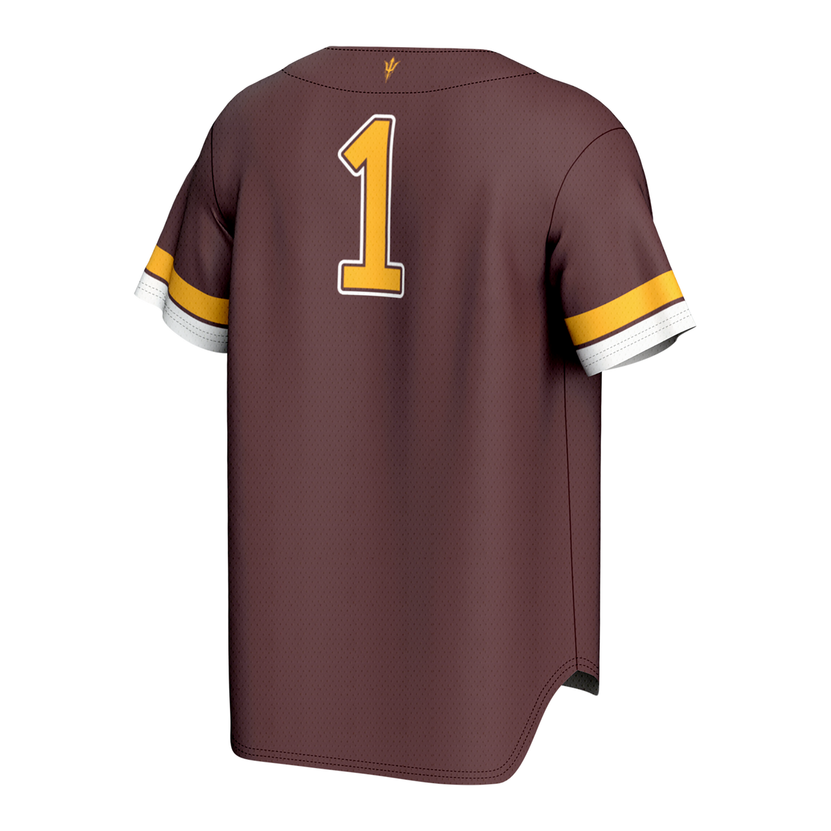 Arizona State Sun Devils Lightweight Collegiate Baseball Fashion Jersey - Maroon product image 4, provided for visual