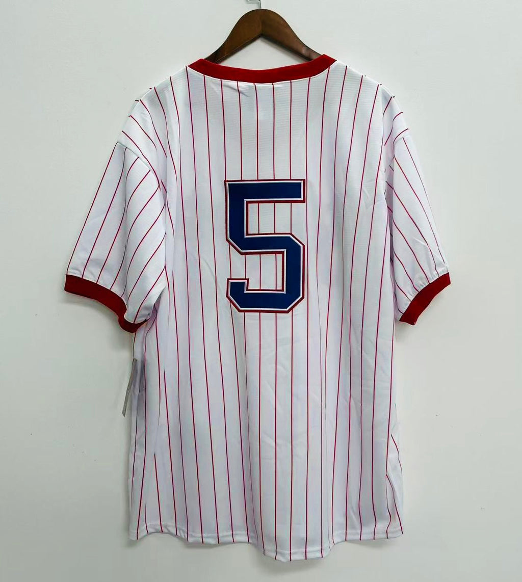 Bob Horner 1976 Atlanta Braves Official MLB Majestic Jersey product image 1
