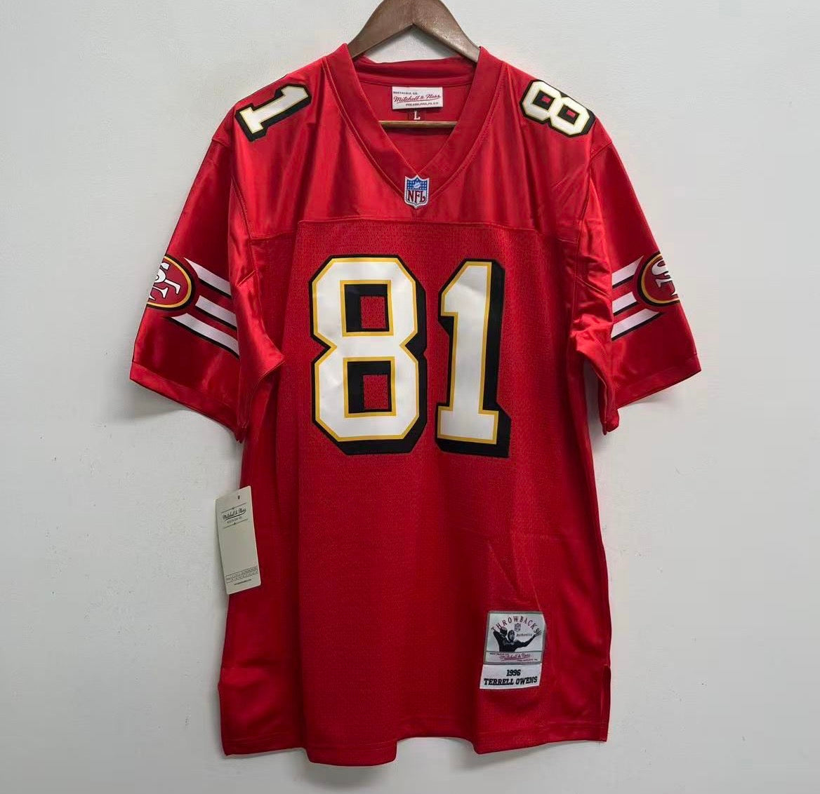 Terrell Owens San Francisco 49ers Jersey Mitchell & Ness product image 2