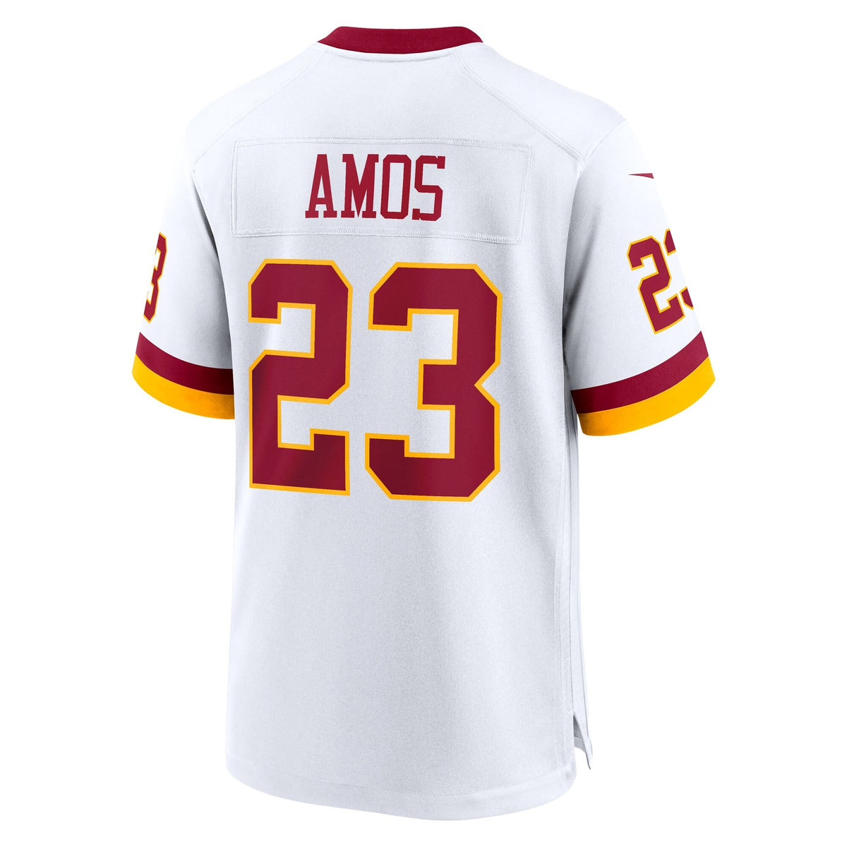 Washington Commanders Trey Amos White Game Super Bowl Era Jersey product image 4, provided for visual reference and product