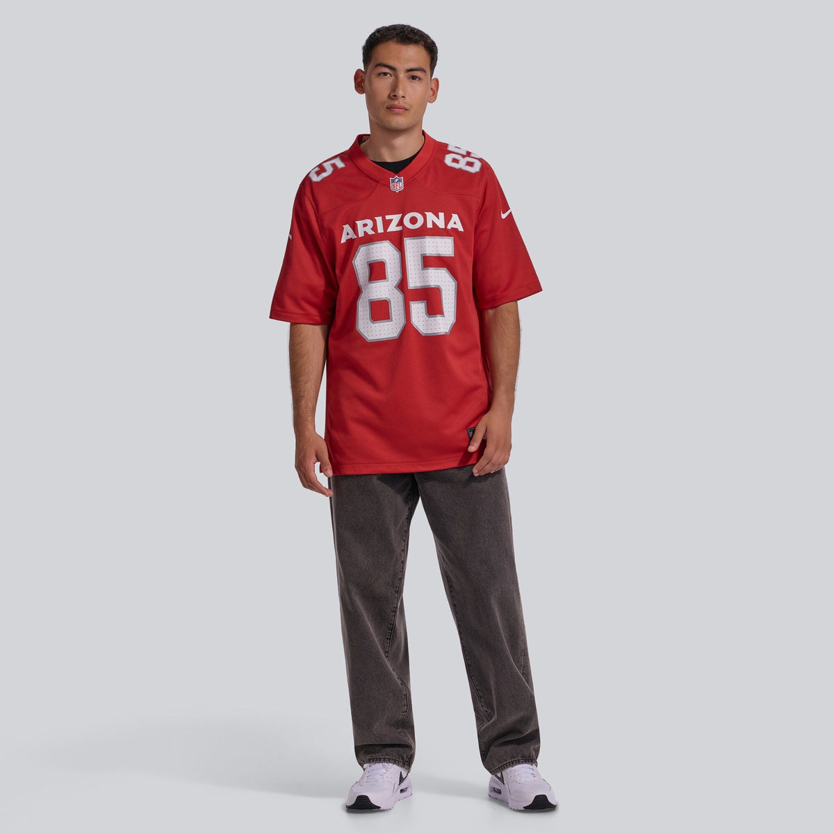 Arizona Cardinals Trey McBride Cardinal Game Jersey product image 5, provided for visual reference and product detail review