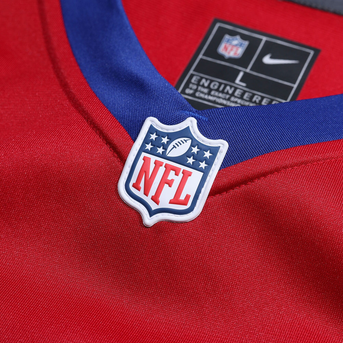 New York Giants Andrew Thomas Century Red Alternate Player Game Jersey product image 5, provided for visual reference and