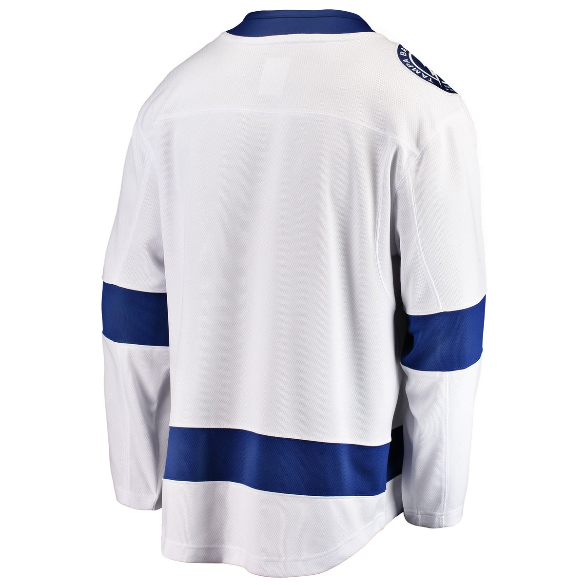 Tampa Bay Lightning White Breakaway Away Jersey product image 4, provided for visual reference and product detail review