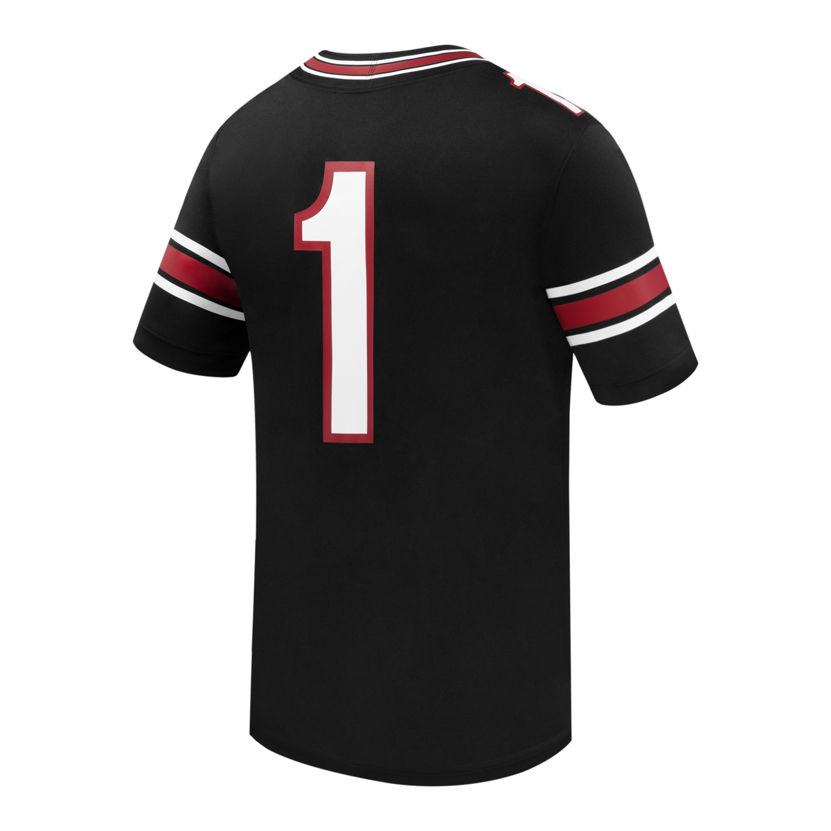#1 South Carolina Gamecocks Alternate Replica Football Jersey - Black product image 4, provided for visual reference and