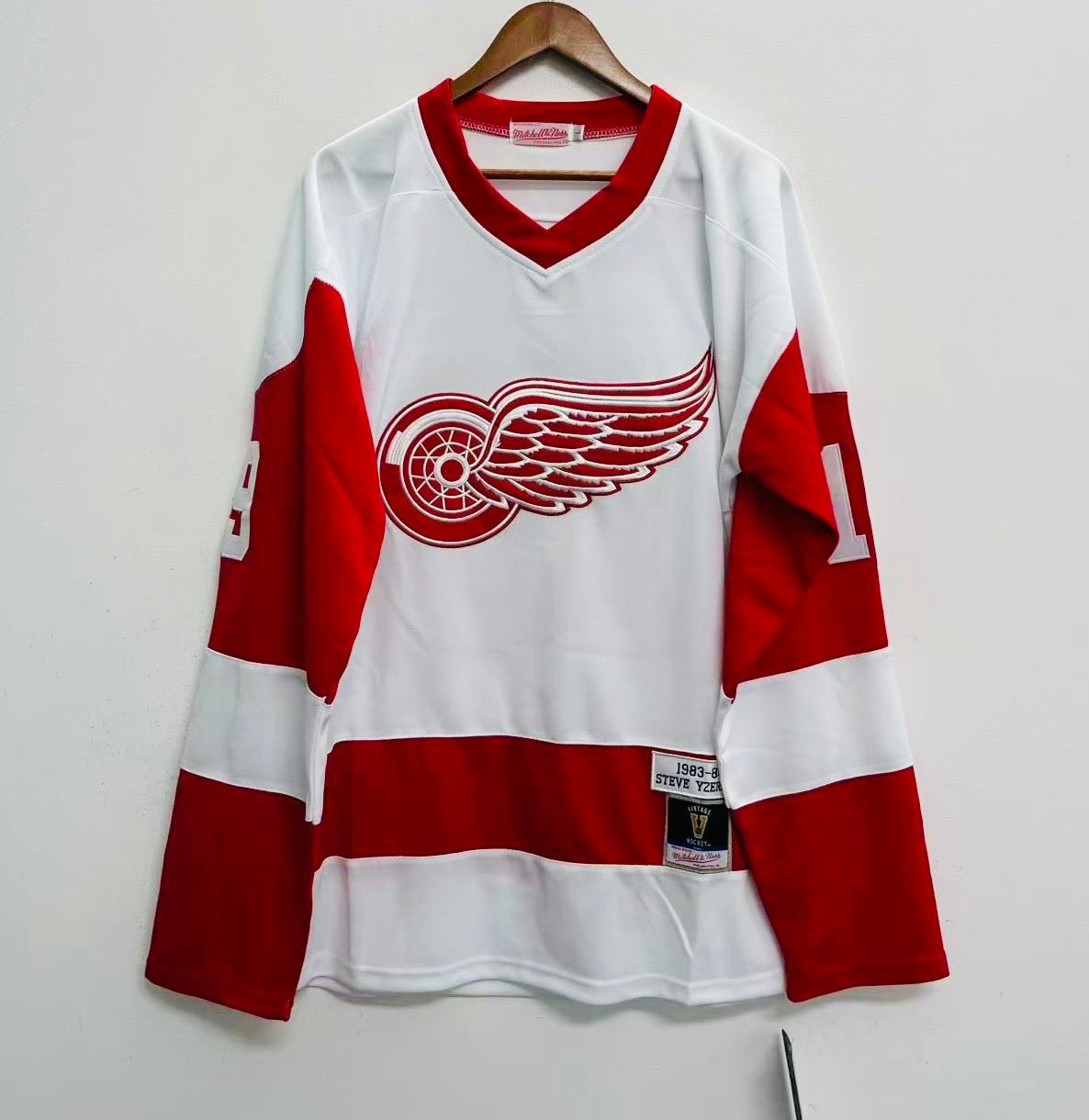 Steve Yzerman Detroit Red Wings Official NHL Mitchell & product image 2