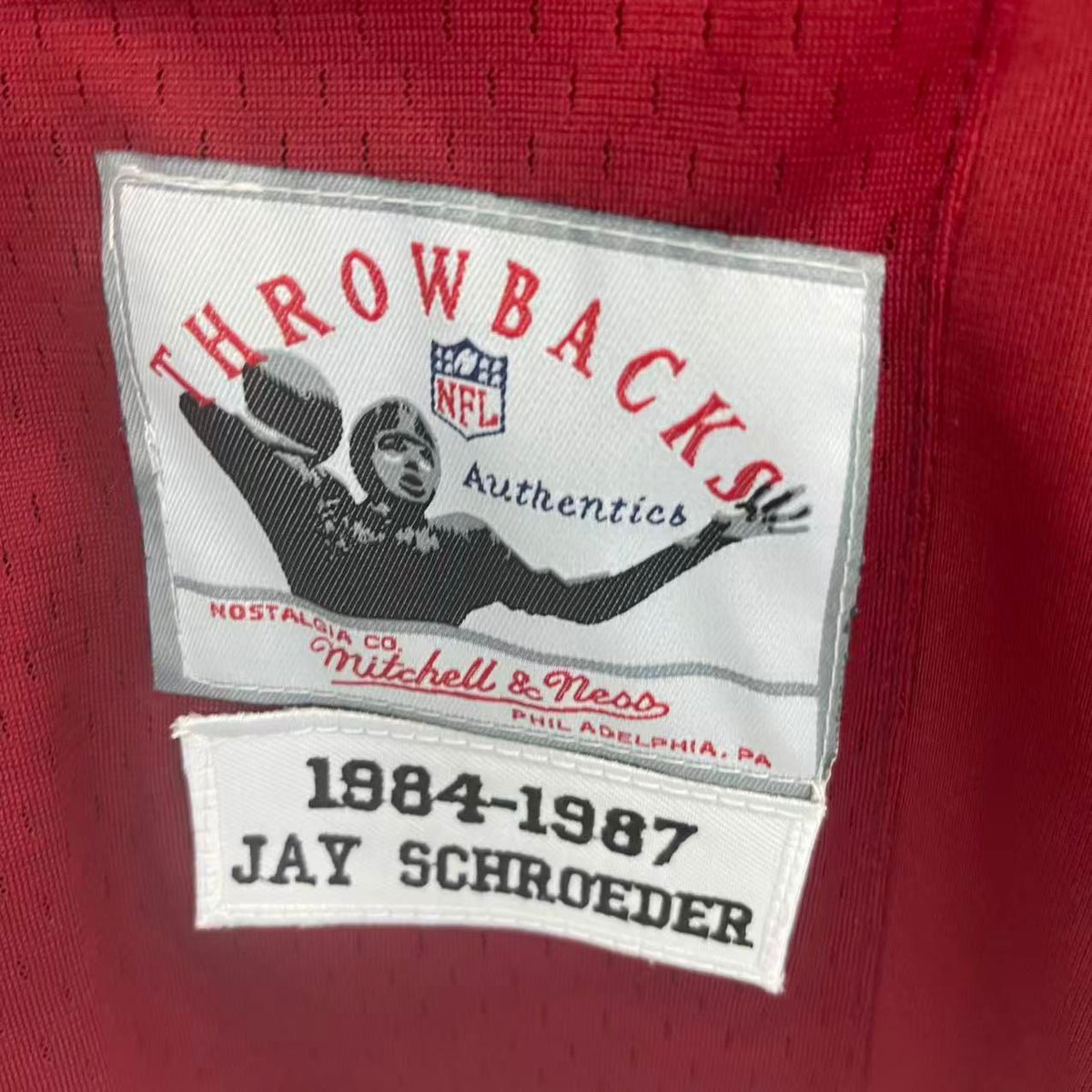 Jay Schroeder Washington Redskins Commanders Official NFL product image 3