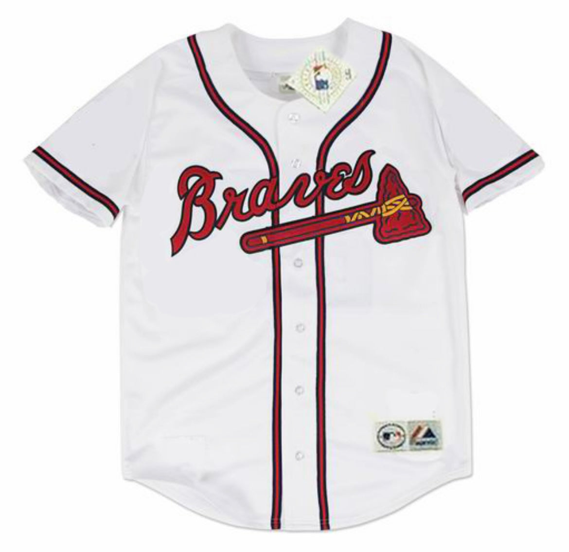 Any name & Number Custom 1990’s Atlanta Braves Official MLB product image 2