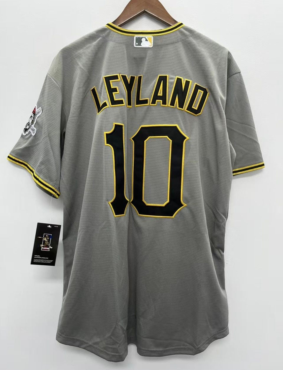 Jim Leyland Pittsburgh Pirates Official MLB Jersey Majestic product image 1