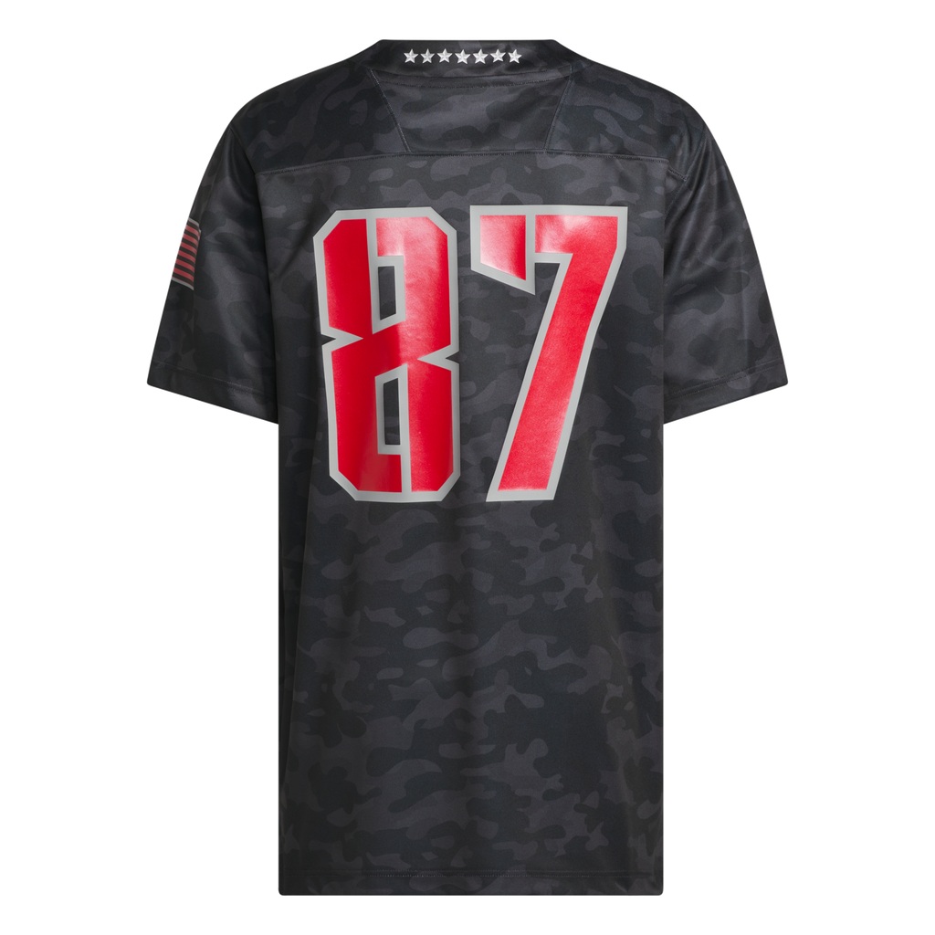 #87 NC State Wolfpack Honor & Support Premier Strategy Jersey - Black product image 6, provided for visual reference and