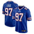 Buffalo Bills Zion Logue Royal Team Game Jersey product image 1, provided for visual reference and product detail review