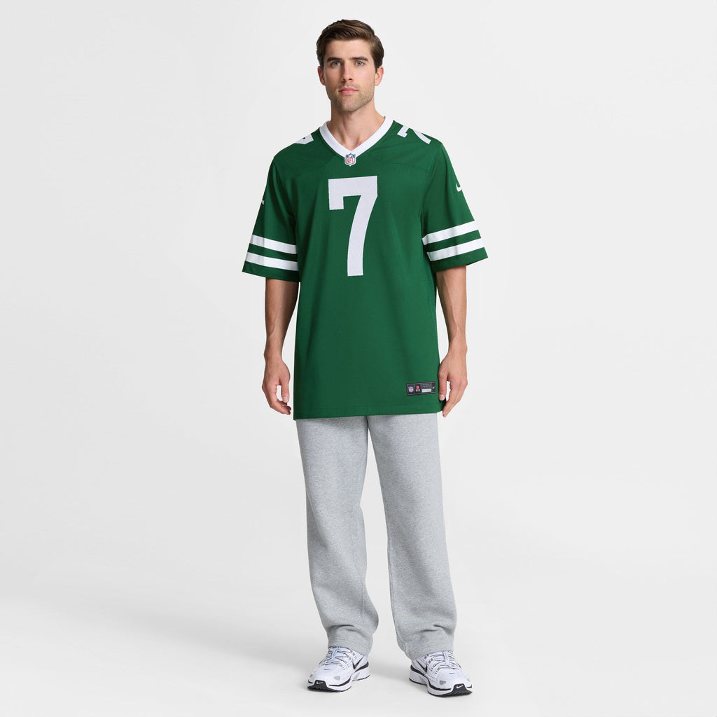 New York Jets Geno Smith Legacy Green Game Jersey product image 5, provided for visual reference and product detail review