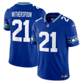 Seattle Seahawks Devon Witherspoon Royal Alternate Vapor F.U.S.E. Stitched Limited Jersey product image 1, provided for