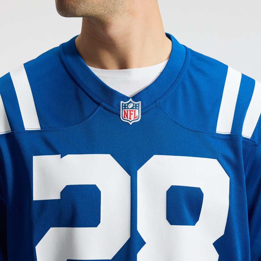 Indianapolis Colts Jonathan Taylor Royal Player Game Jersey product image 10, provided for visual reference and product