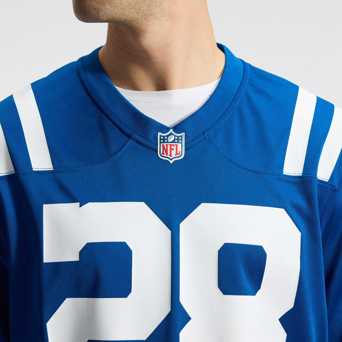 Indianapolis Colts Jonathan Taylor Royal Player Game Jersey product image 10, provided for visual reference and product