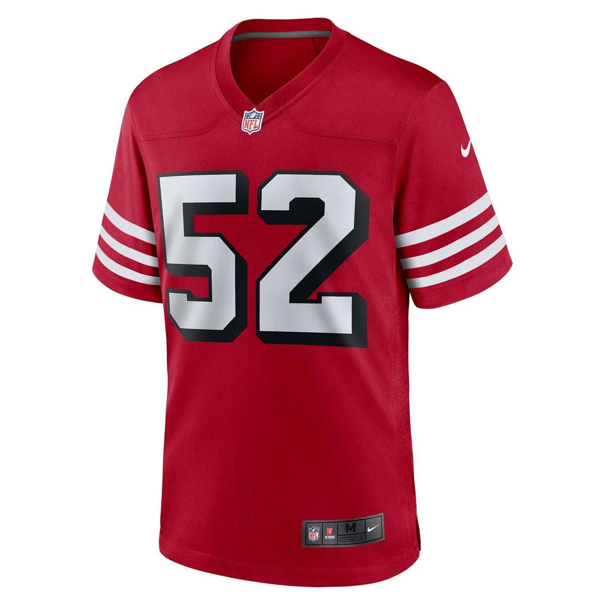 San Francisco 49ers Patrick Willis Scarlet Retired Player Alternate Game Jersey product image 3, provided for visual