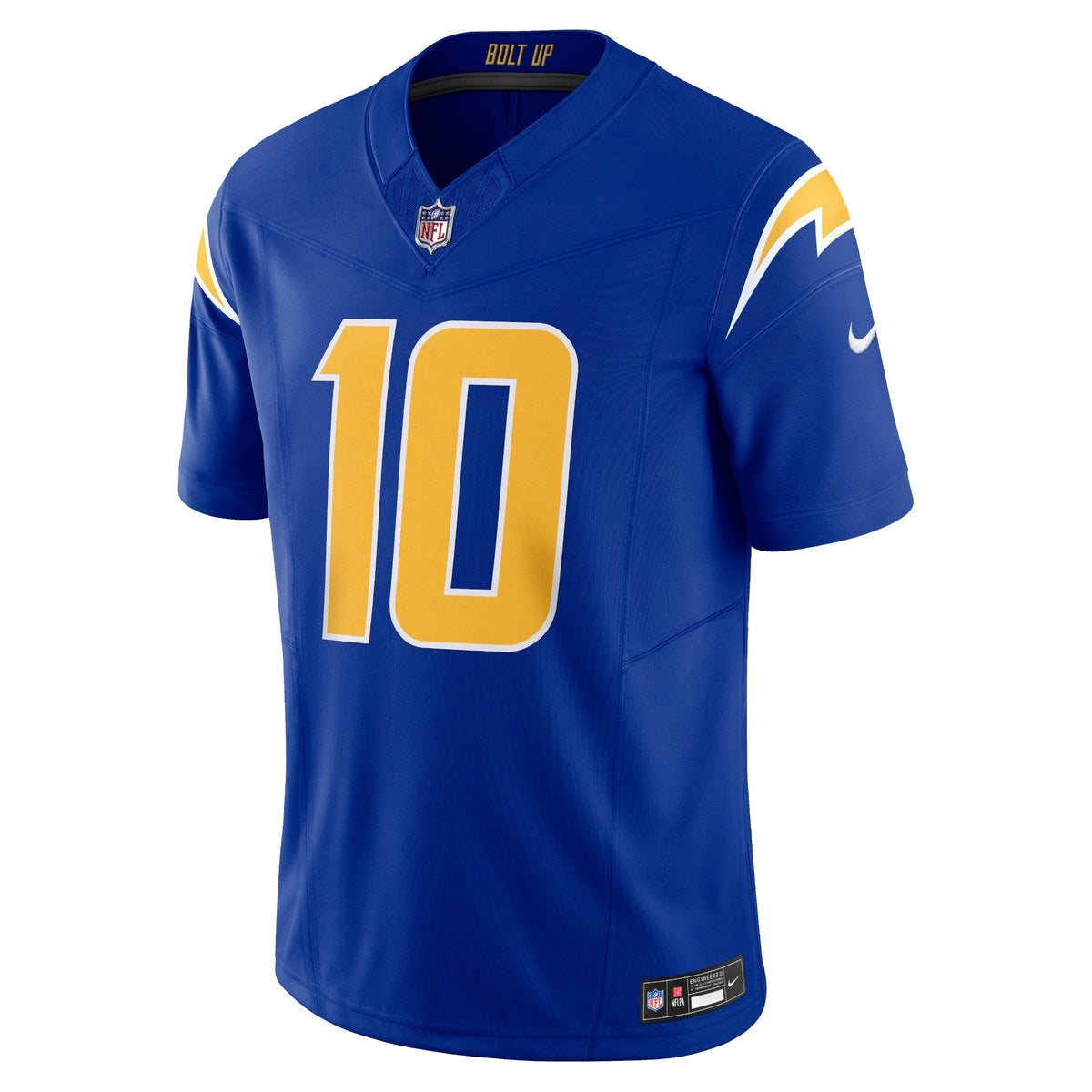 Los Angeles Chargers Justin Herbert Royal Vapor F.U.S.E. Limited Jersey product image 2, provided for visual reference and
