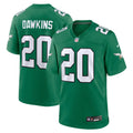 Philadelphia Eagles Brian Dawkins Kelly Green Alternate Retired Player Game Jersey product image 1, provided for visual