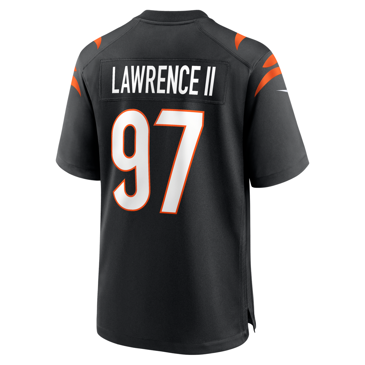Cincinnati Bengals Dexter Lawrence II Black Game Jersey product image 4, provided for visual reference and product detail