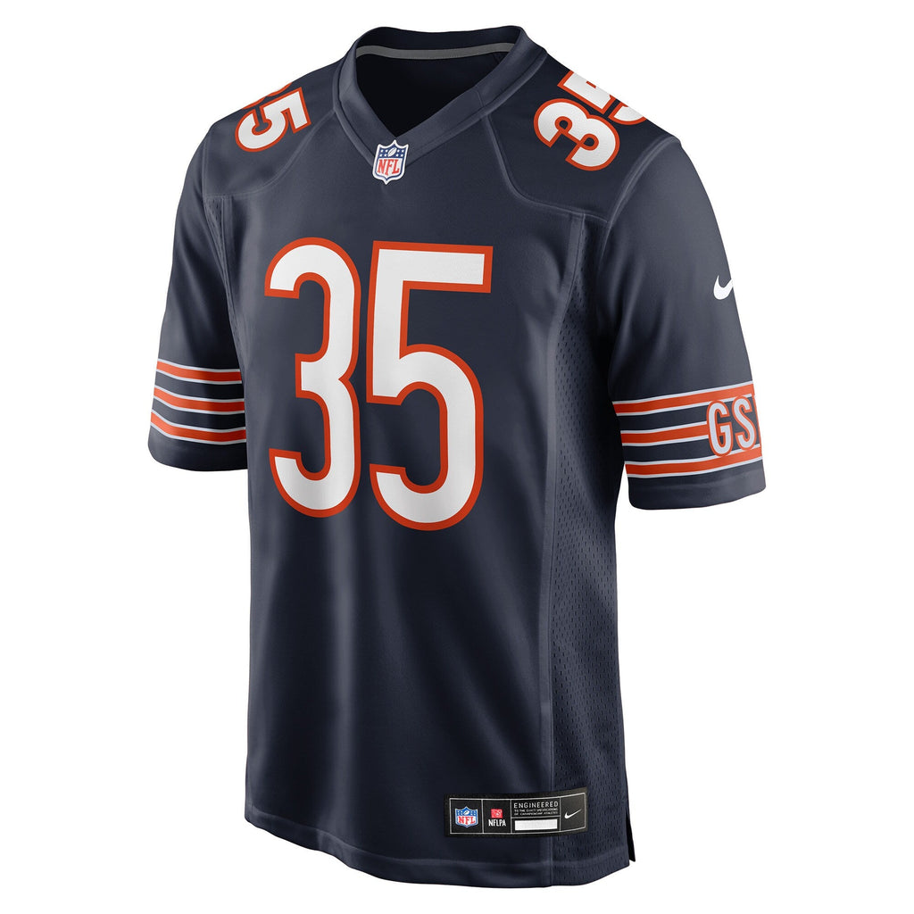 Chicago Bears Deion Hankins Navy Team Game Jersey product image 3, provided for visual reference and product detail review