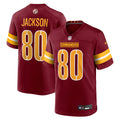 Washington Commanders Tyree Jackson Burgundy Team Game Jersey product image 1, provided for visual reference and product