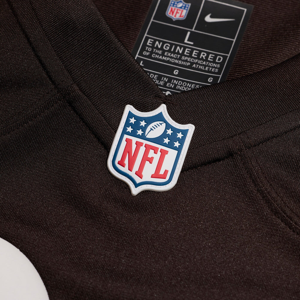 Cleveland Browns Emmanuel McNeil-Warren Brown Game Jersey product image 4, provided for visual reference and product detail