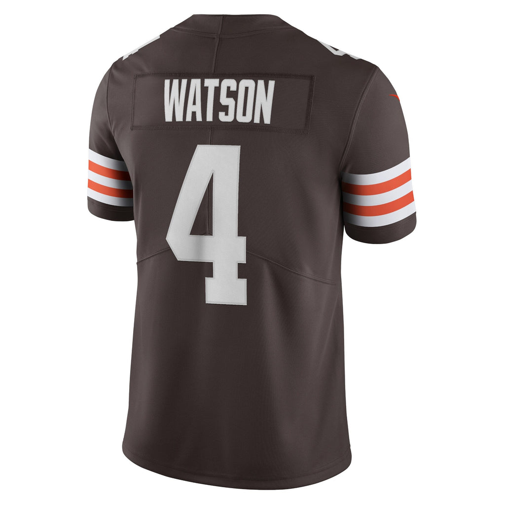 Cleveland Browns Deshaun Watson Brown Vapor Limited Jersey product image 4, provided for visual reference and product detail