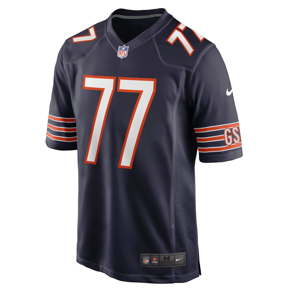 Chicago Bears Red Grange Navy Retired Player Jersey product image 3, provided for visual reference and product detail review