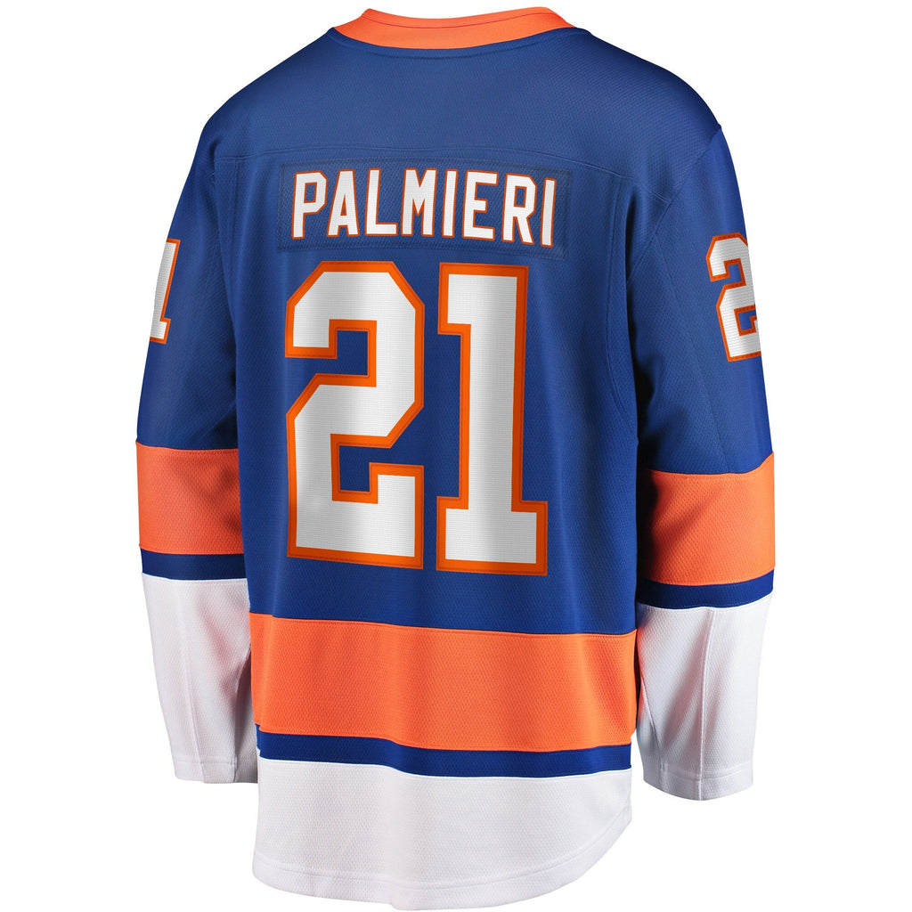 New York Islanders Kyle Palmieri Royal Home Breakaway Replica Jersey product image 4, provided for visual reference and