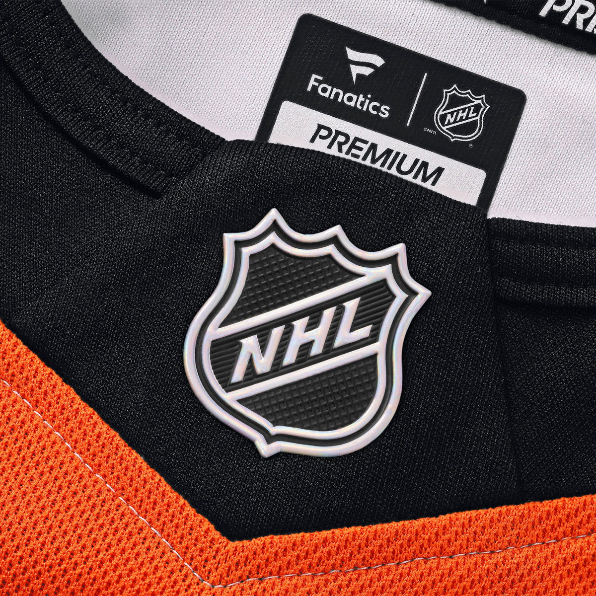 Philadelphia Flyers Travis Konecny Burnt Orange Home Premium Jersey product image 6, provided for visual reference and