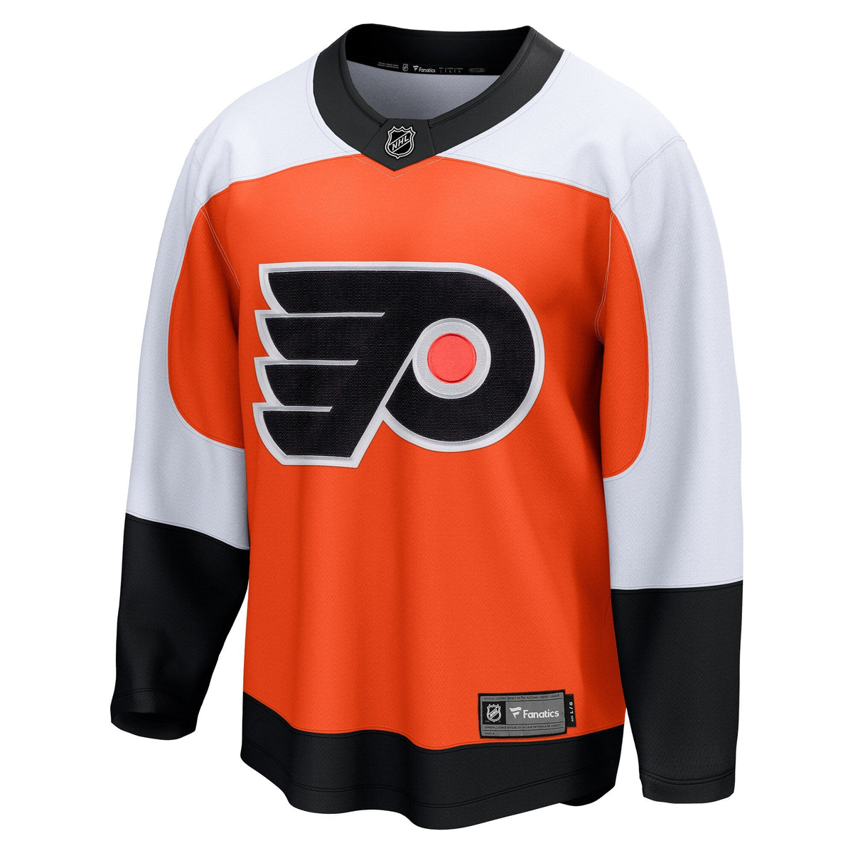 Philadelphia Flyers Burnt Orange Home Breakaway Jersey product image 3, provided for visual reference and product detail
