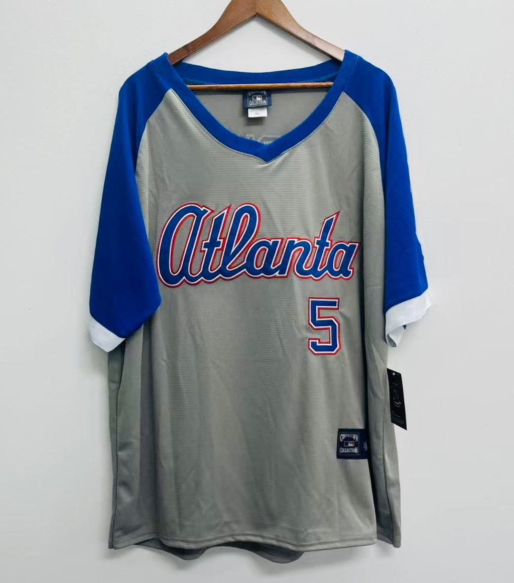 Bob Horner Atlanta Braves Official MLB Majestic Jersey product image 2