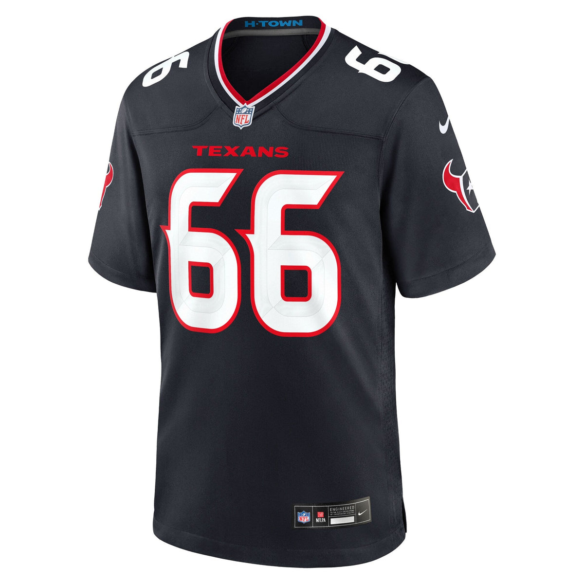 Houston Texans Keylan Rutledge Navy 2026 NFL Draft First Round Pick No. 26 Team Game Jersey product image 3, provided for