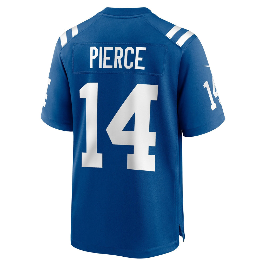 Indianapolis Colts Alec Pierce Royal Player Game Jersey product image 3, provided for visual reference and product detail