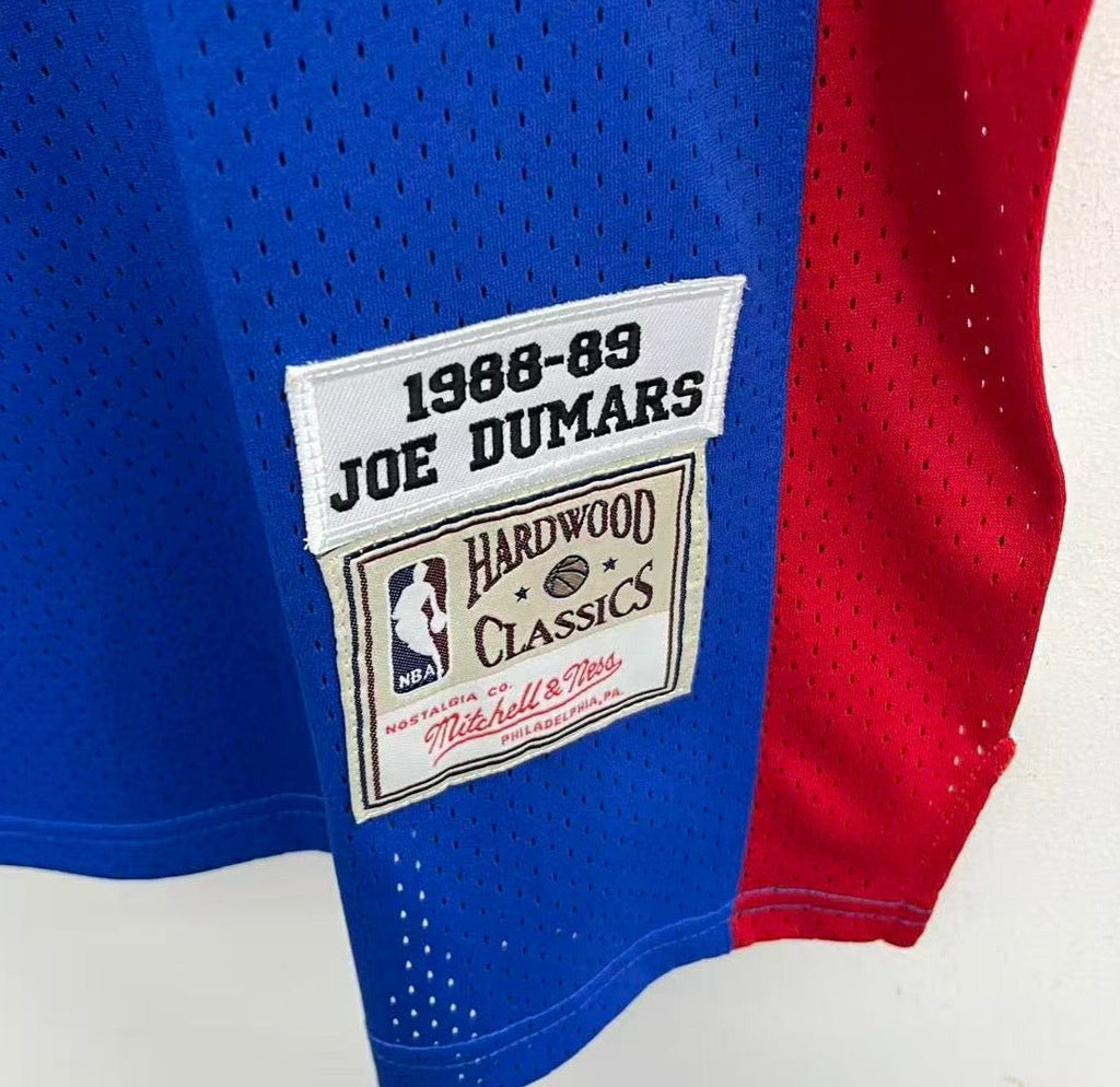 Joe Dumars Detroit Pistons Official NBA Jersey Mitchell & product image 3