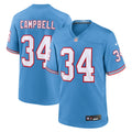 Tennessee Titans Earl Campbell Light Blue Retired Player Alternate Game Jersey product image 1, provided for visual