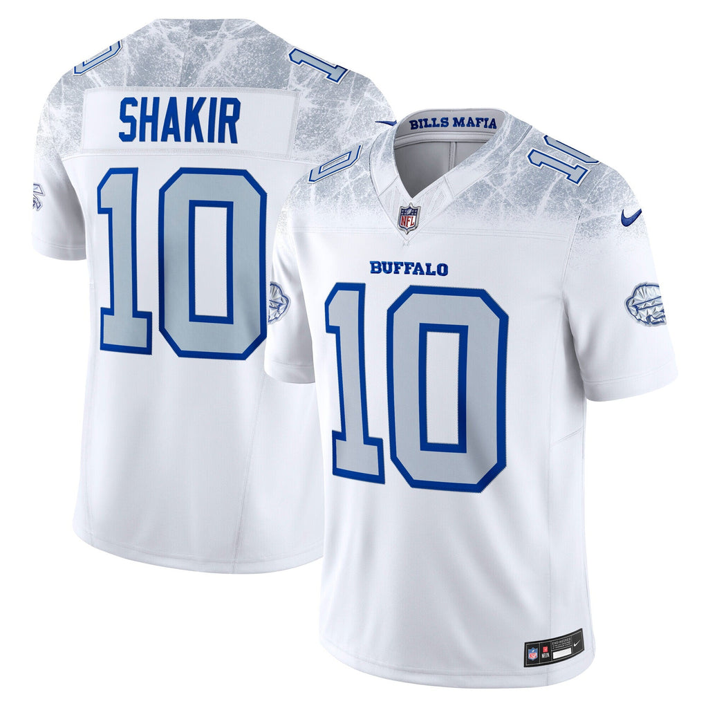 Buffalo Bills Khalil Shakir White 2025 Rivalries Collection Stitched Limited Jersey product image 2, provided for visual