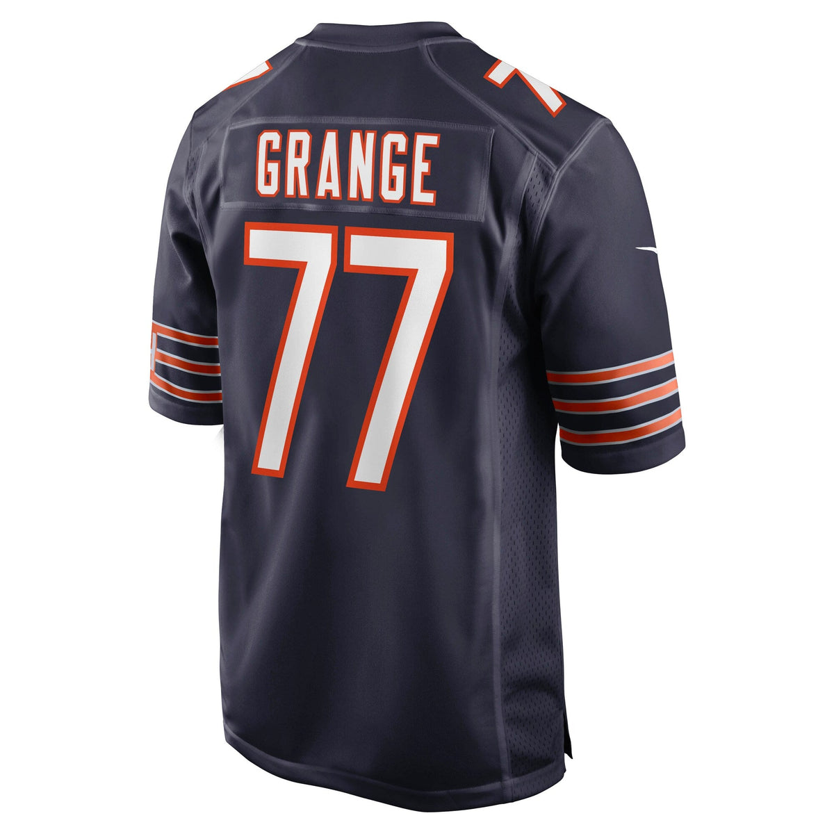Chicago Bears Red Grange Navy Retired Player Jersey product image 4, provided for visual reference and product detail review