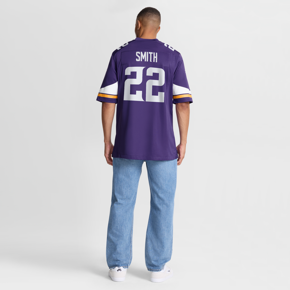 Minnesota Vikings Harrison Smith Purple Game Jersey product image 9, provided for visual reference and product detail review